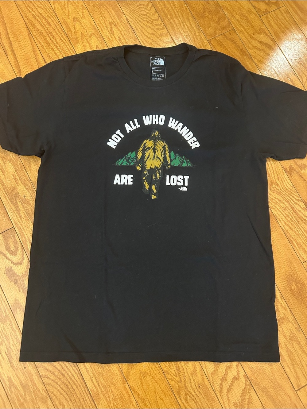 The North Face Black Short-Sleeve Tee with Graphic